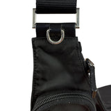 Prada Vintage Tessuto Nylon Asymmetrical Crossbody