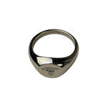 Vivienne Westwood Silver Logo Seal Ring