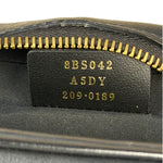 Fendi Black Leather Camera Crossbody
