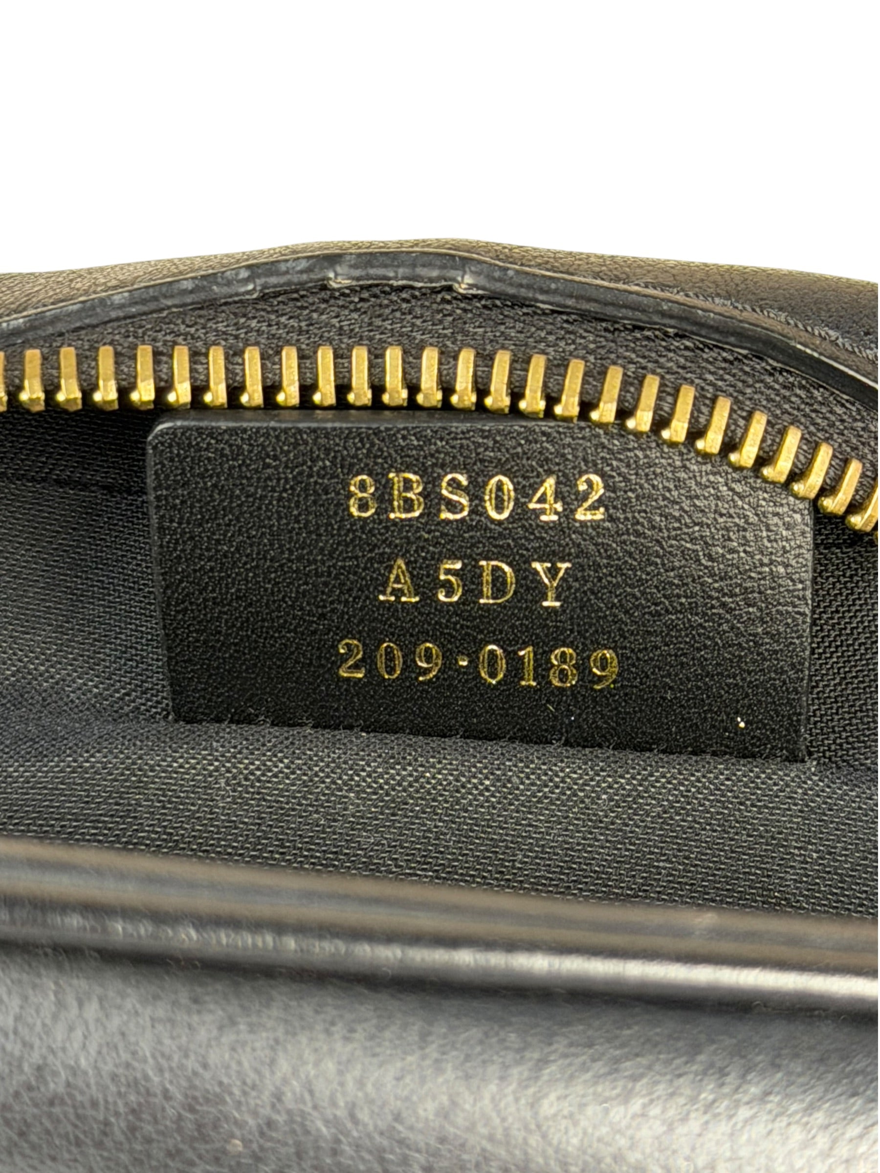 Fendi Black Leather Camera Crossbody