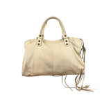 Balenciaga Cream Leather Le City Bag