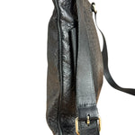 Gucci GG Black Leather Crossbody Bag
