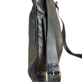 Gucci GG Black Leather Crossbody Bag