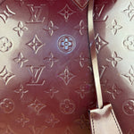 Louis Vuitton Monogram Vernis Alma GM Burgundy