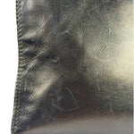 Chanel Vintage Metallic Bronze Lambskin Logo Messenger Bag 1997