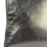 Chanel Vintage Metallic Bronze Lambskin Logo Messenger Bag 1997
