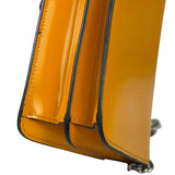 Gucci Orange GG Polished Leather Shoulder Bag