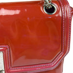 Chanel Burgundy Patent Leather Mademoiselle Bijoux Chain Flap Bag 2008