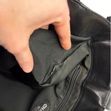Chanel Black Lambskin CC Swirl Pattern Tote 2000