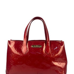 Louis Vuitton Monogram Red Vernis Wilshire PM