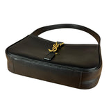 Saint Laurent Le 5 à 7 Smooth Leather Handbag Black
