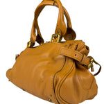 Chloe Tan Brown Leather Paddington Shoulder Bag