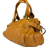 Chloe Tan Brown Leather Paddington Shoulder Bag