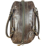Balenciaga Vintage Brown Leather Moto Handbag