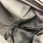 Fendi Vintage Black Leather Oyster Hobo Bag