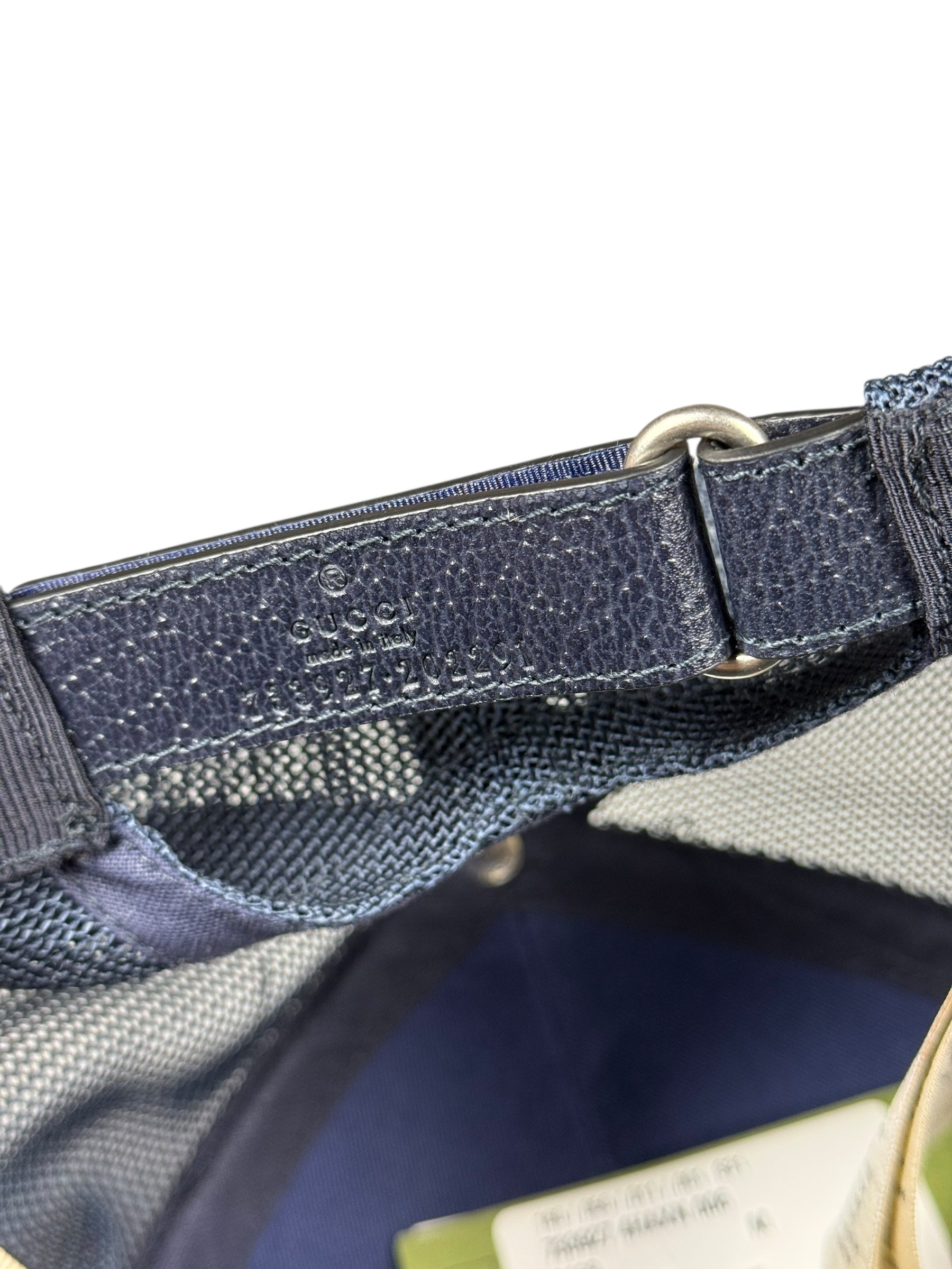 Gucci Trucker Hat Navy Blue