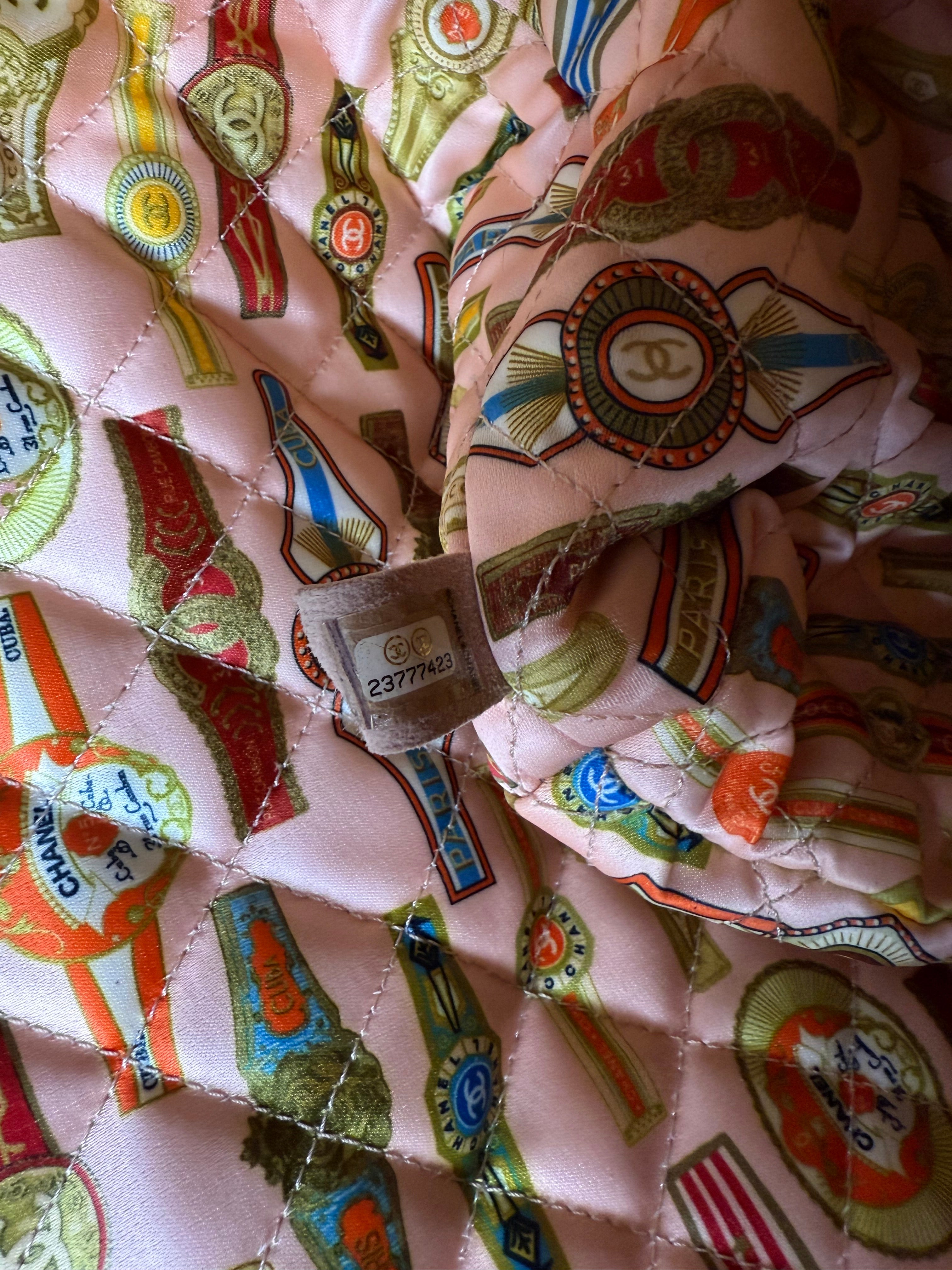 Chanel Coco Cuba Canvas Tote 2017