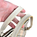 Burberry Nova Check Buckle Tote Bag