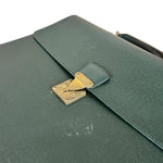 Louis Vuitton Epi Green Top Handle Briefcase