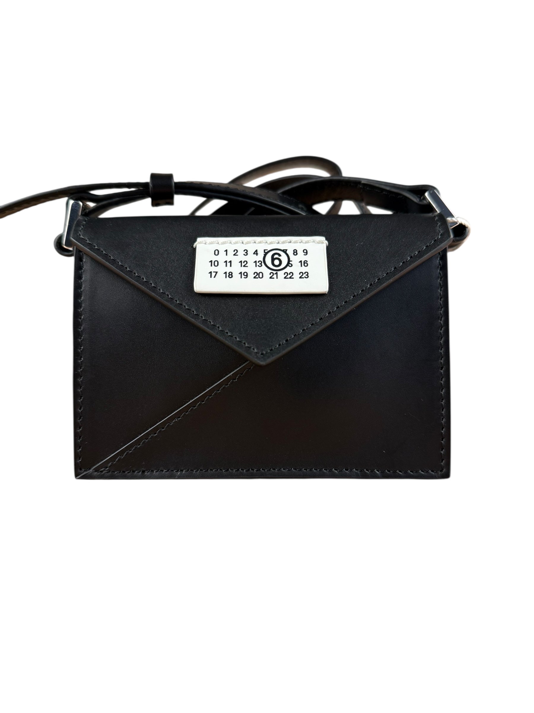 Maison Margiela MM6 Mini Black Leather Crossbody
