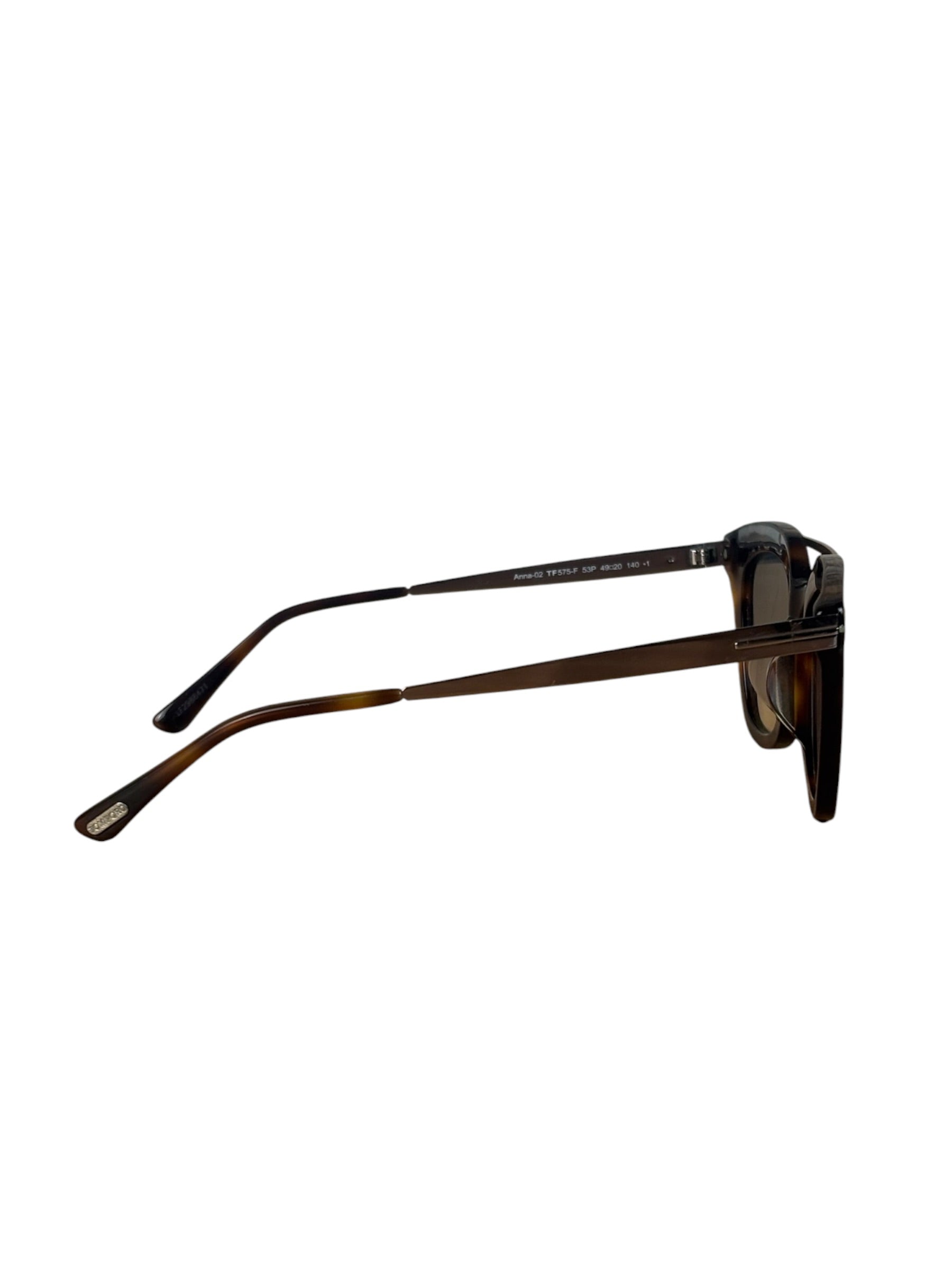 Tom Ford Tortoishell Anna Sunglasses