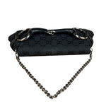 Gucci Black Tom Ford Horsebit Shoulder Bag