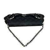 Gucci Black Tom Ford Horsebit Shoulder Bag