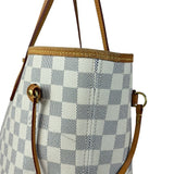 Louis Vuitton Neverfull MM Damier Azure Rose Interior w/ Pouch