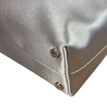 Alexander Wang Silver Satin Heiress Pouch