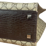 Gucci GG Coated Canvas Top Handle Tote