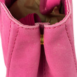 Prada Pink M Canapa Canvas Tote