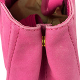 Prada Pink M Canapa Canvas Tote