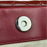 Chanel Patent Red Quilted S Shopper Tote 2013