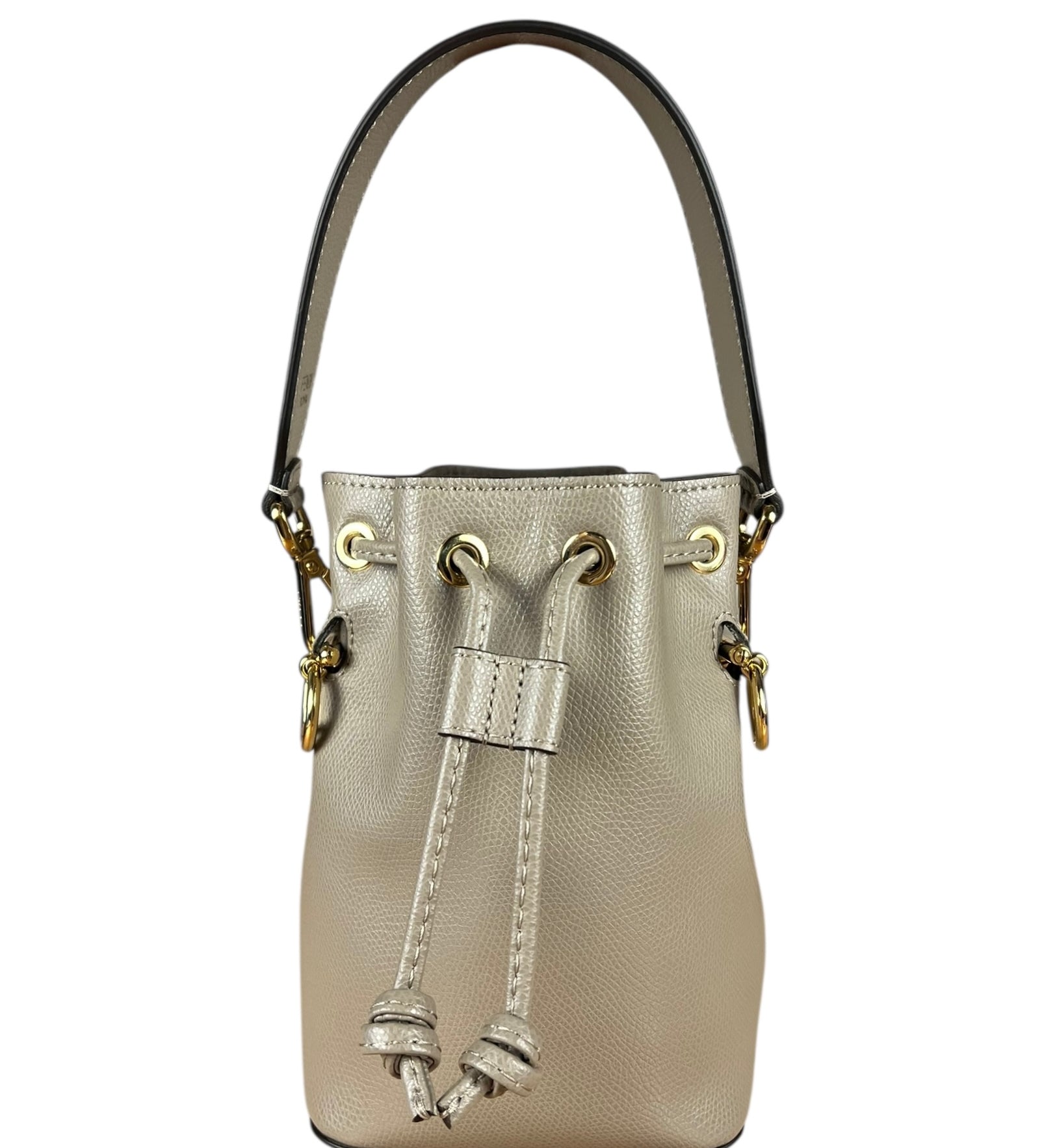 Fendi Mon Tresor Leather Bucket Bag