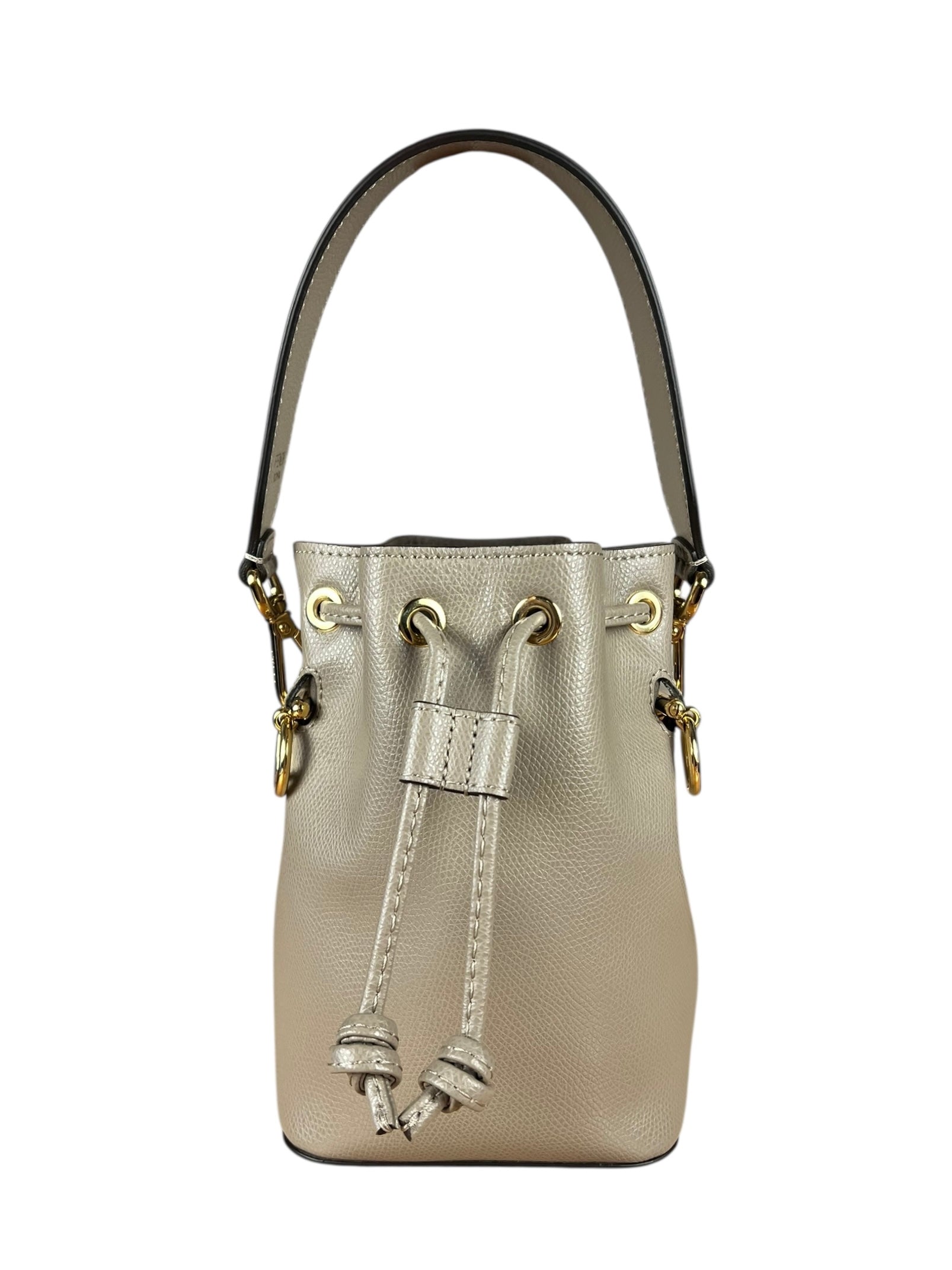 Fendi Mon Tresor Leather Bucket Bag