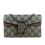 Gucci Dionysus GG Supreme Super Mini Bag Beige/Taupe