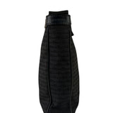 Christian Dior Black Leather Trim Canvas Dior Print Crossbody Bag