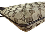 Gucci GG Vintage Beige/Brown Canvas Crossbody Bag