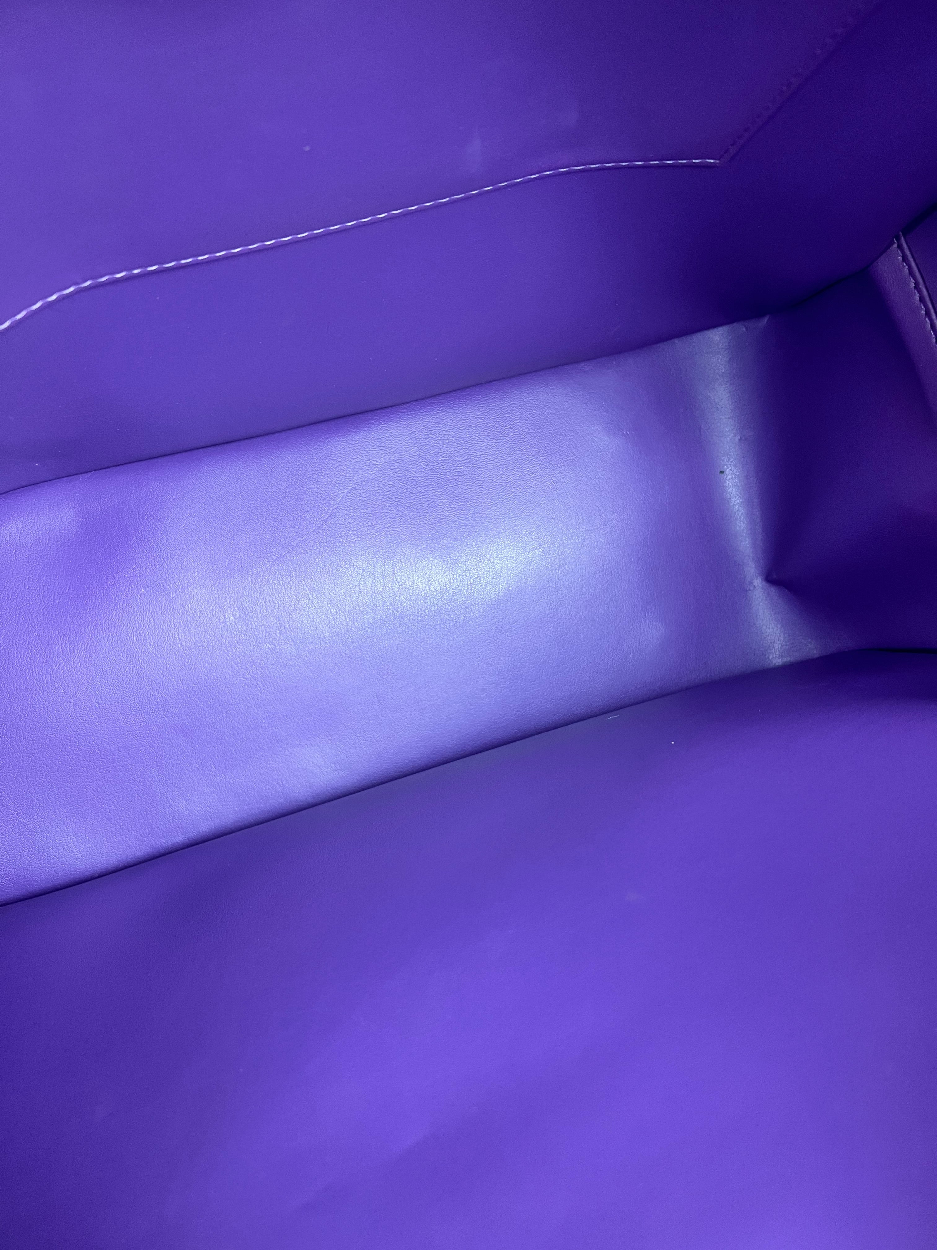 Louis Vuitton Vernis Purple Sutton Handbag