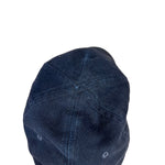 Balenciaga Navy Embroidered New York Cap