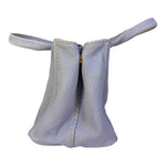 Prada Light Blue Canapa Canvas Two-Way Tote