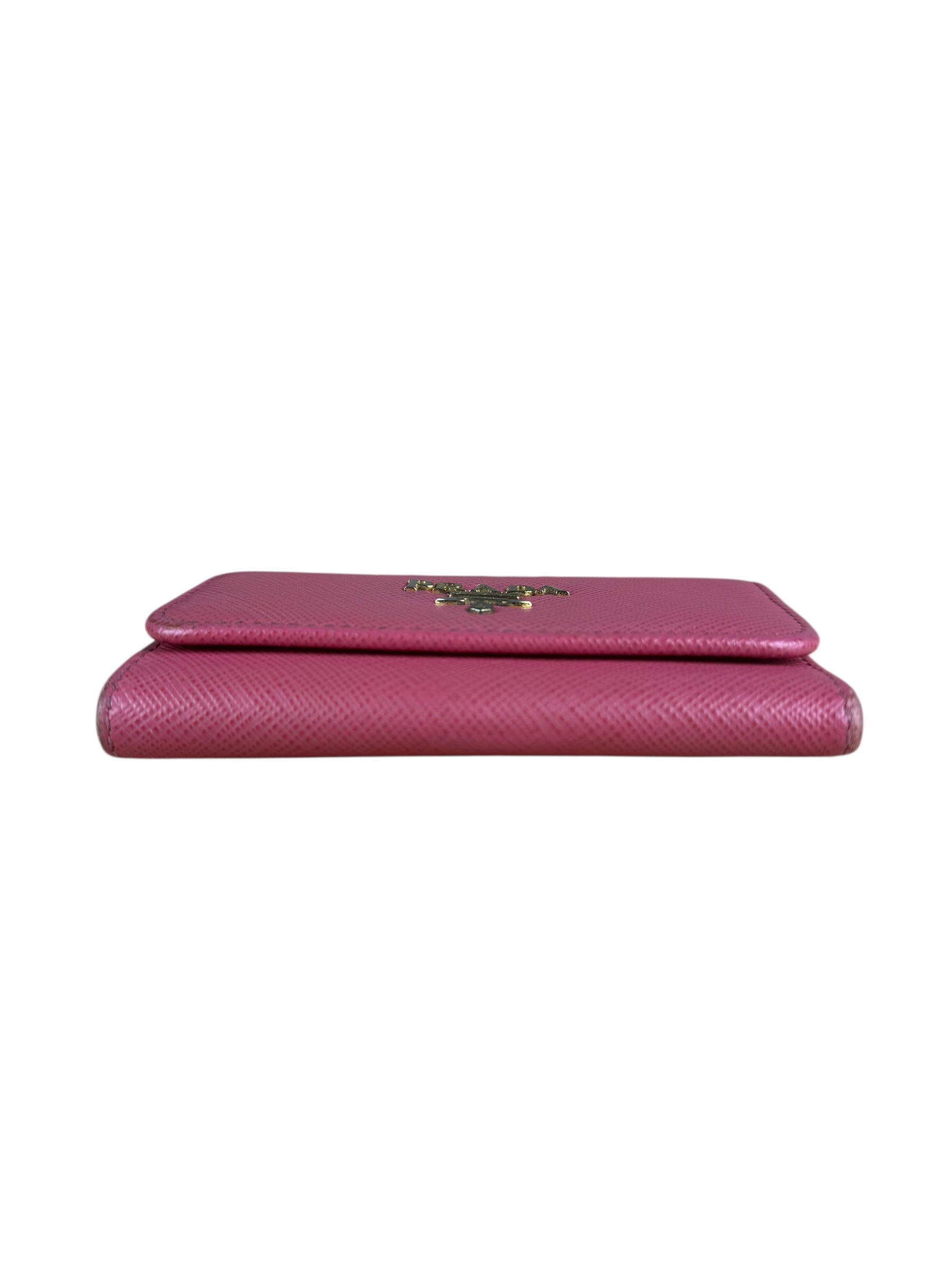 Prada Vintage Pink Compact Key Holder
