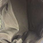 Coach Navy Crossgrain Leather City Zip Shoulder Bag