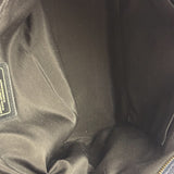 Coach Navy Crossgrain Leather City Zip Shoulder Bag