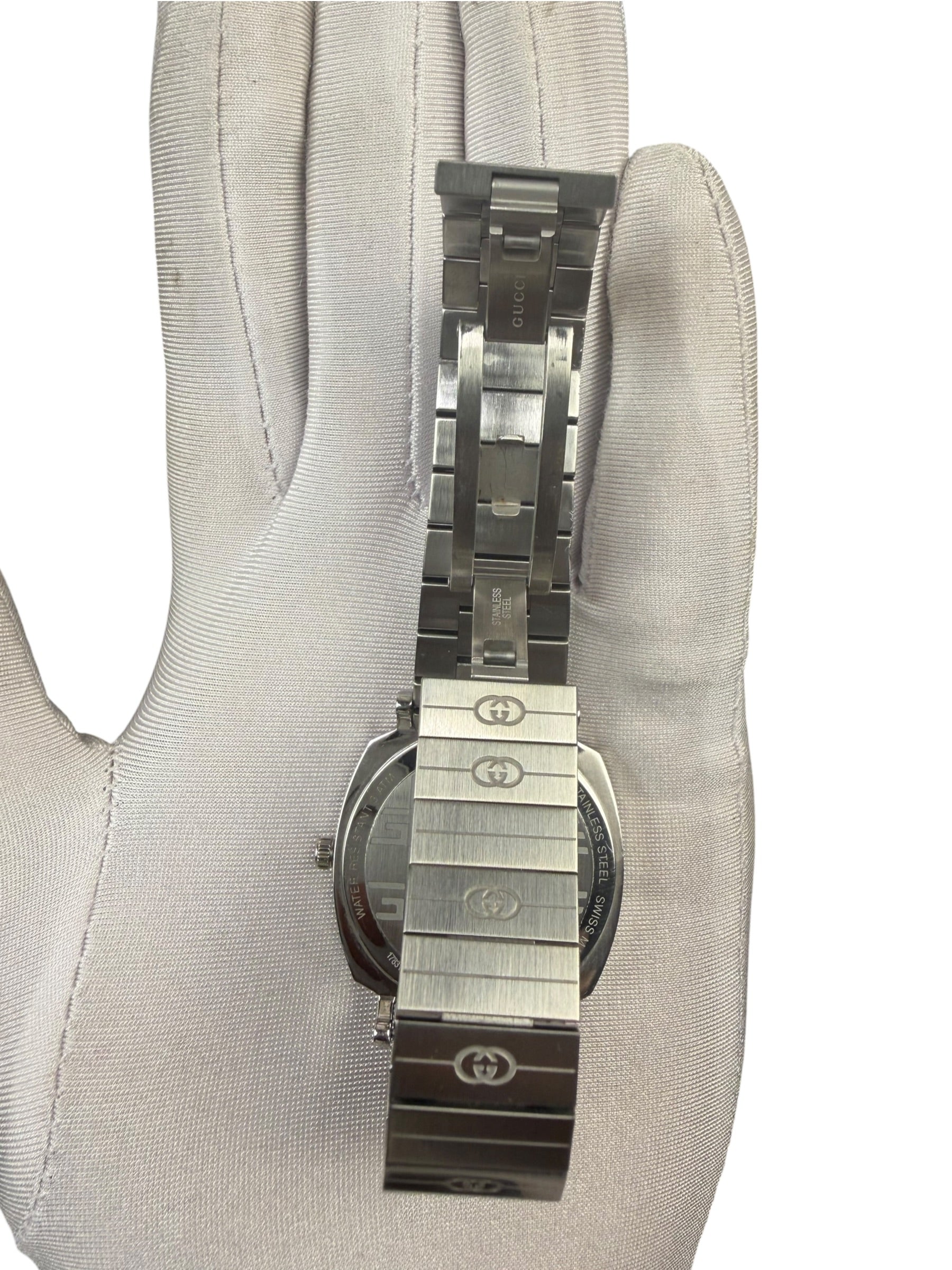 Gucci 157.4 Grip Stainless Steel Watch