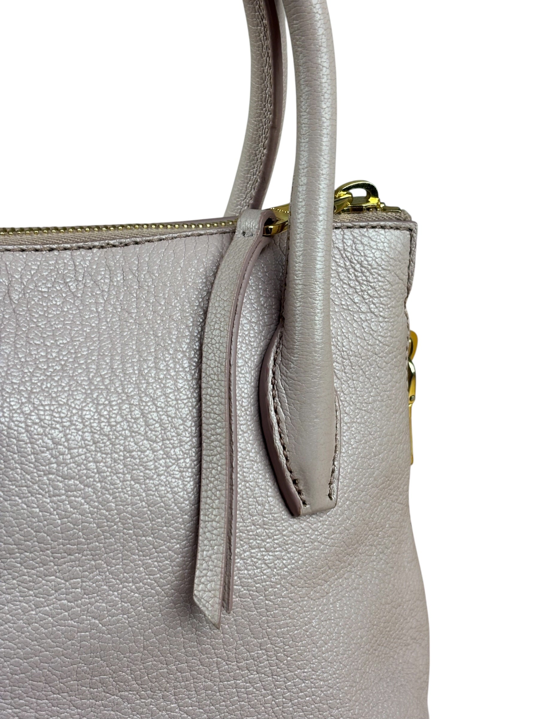 Miu Miu Blush Pink Leather Two-Way Bag