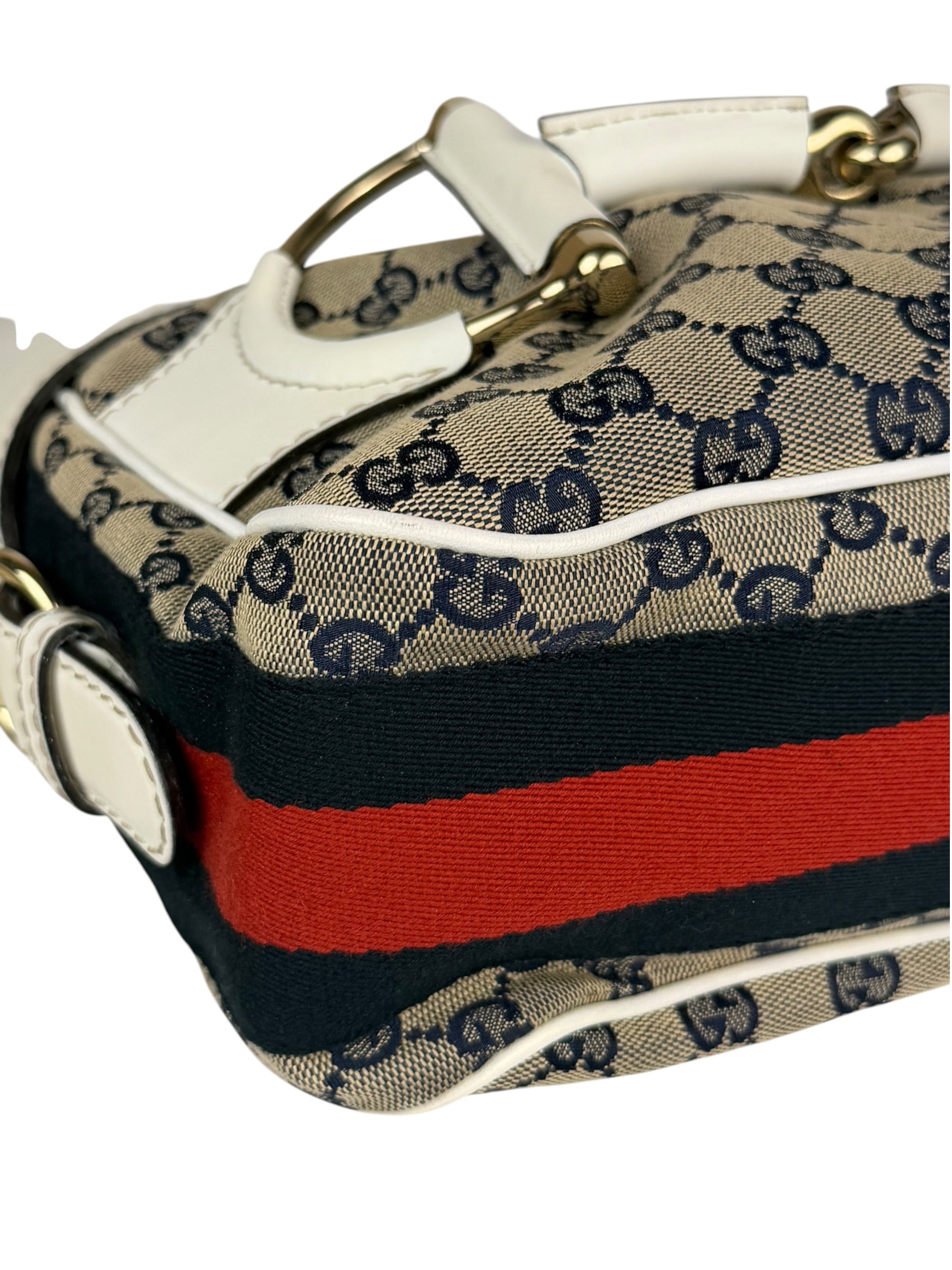 Gucci GG Horsebit Heritage Hobo Shoulder Bag