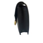 Fendi Black Leather F Envelope Wallet On Replacement Chain