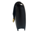 Fendi Black Leather F Envelope Wallet On Replacement Chain