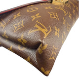 Louis Vuitton LV Monogram Red Leather Pallas Chain Bag